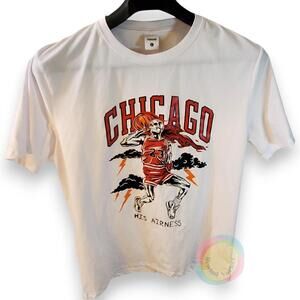 Chicago Bulls His Airness Skeleton Michael Jordan T-Shirt Men  Super Soft